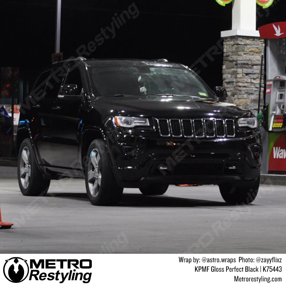 KPMF K75400 Gloss Perfect Black Vinyl Wrap | K75443
