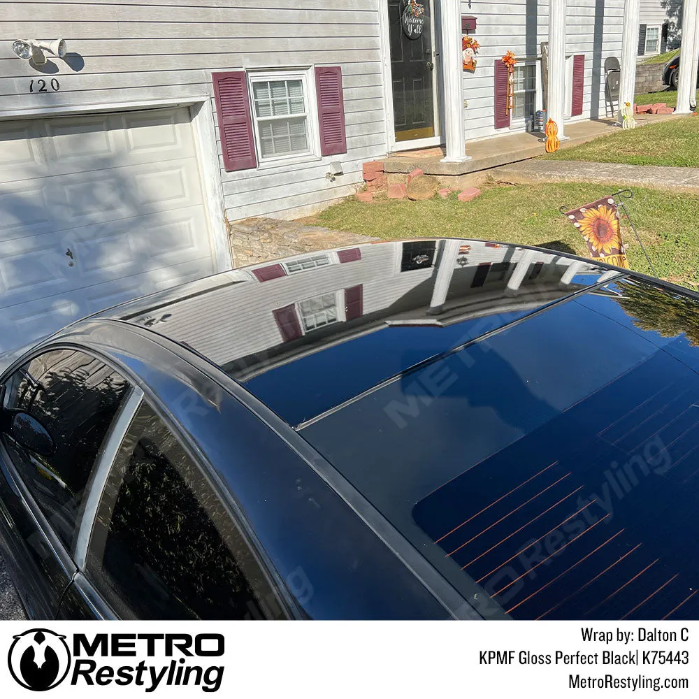 KPMF K75400 Gloss Perfect Black Vinyl Wrap | K75443