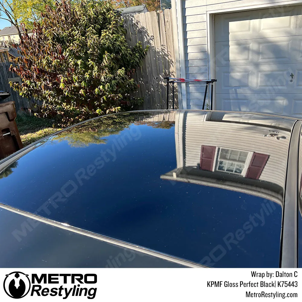 KPMF K75400 Gloss Perfect Black Vinyl Wrap | K75443