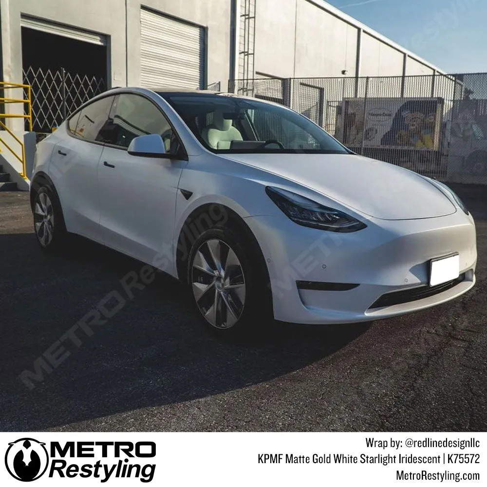 KPMF K75500 Matte Gold White Starlight Iridescent Vinyl Wrap | K75572 (Special Order)