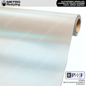 KPMF K75500 Matte Pacific Blue White Starlight Iridescent Vinyl Wrap | K75576 (Special Order)