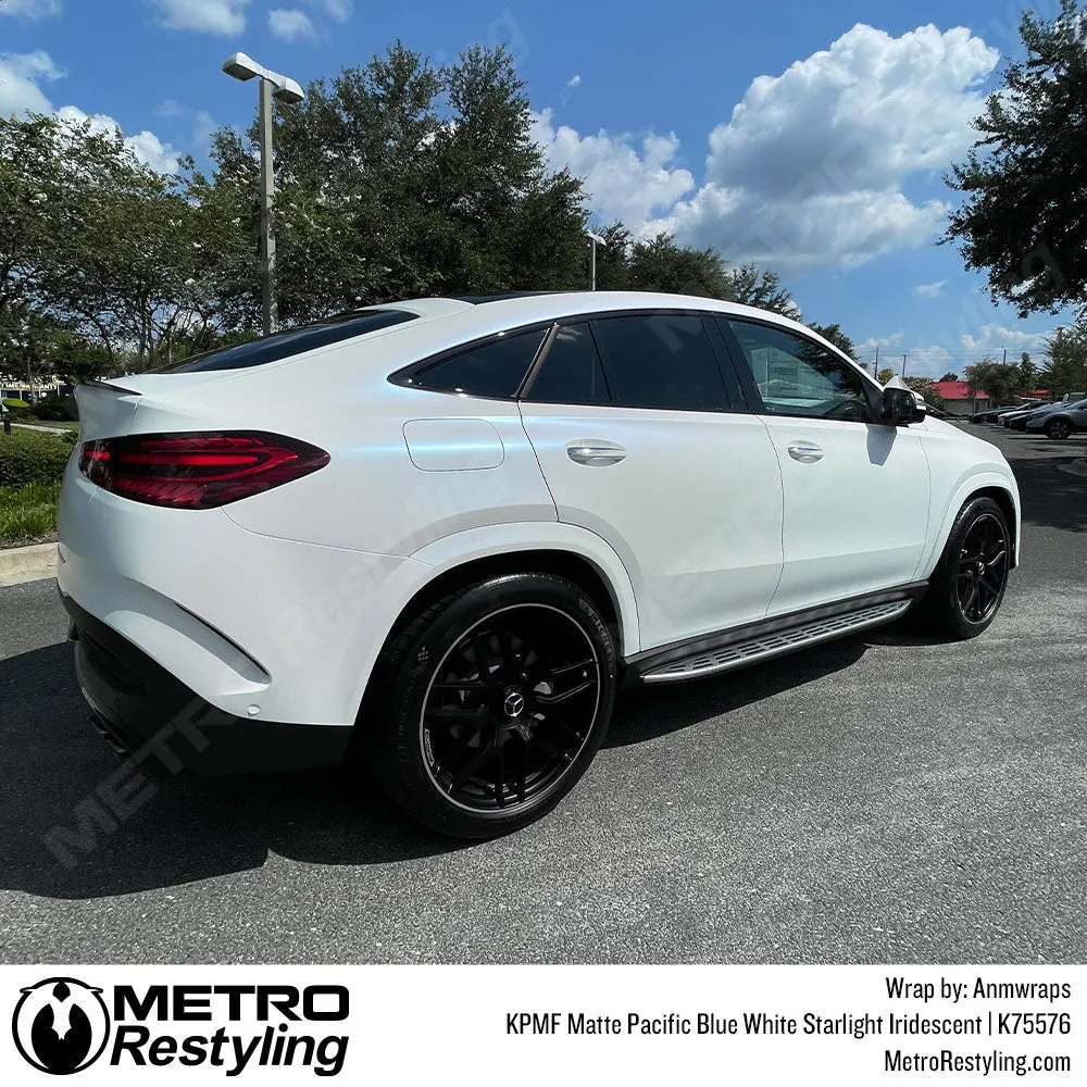 KPMF K75500 Matte Pacific Blue White Starlight Iridescent Vinyl Wrap | K75576 (Special Order)