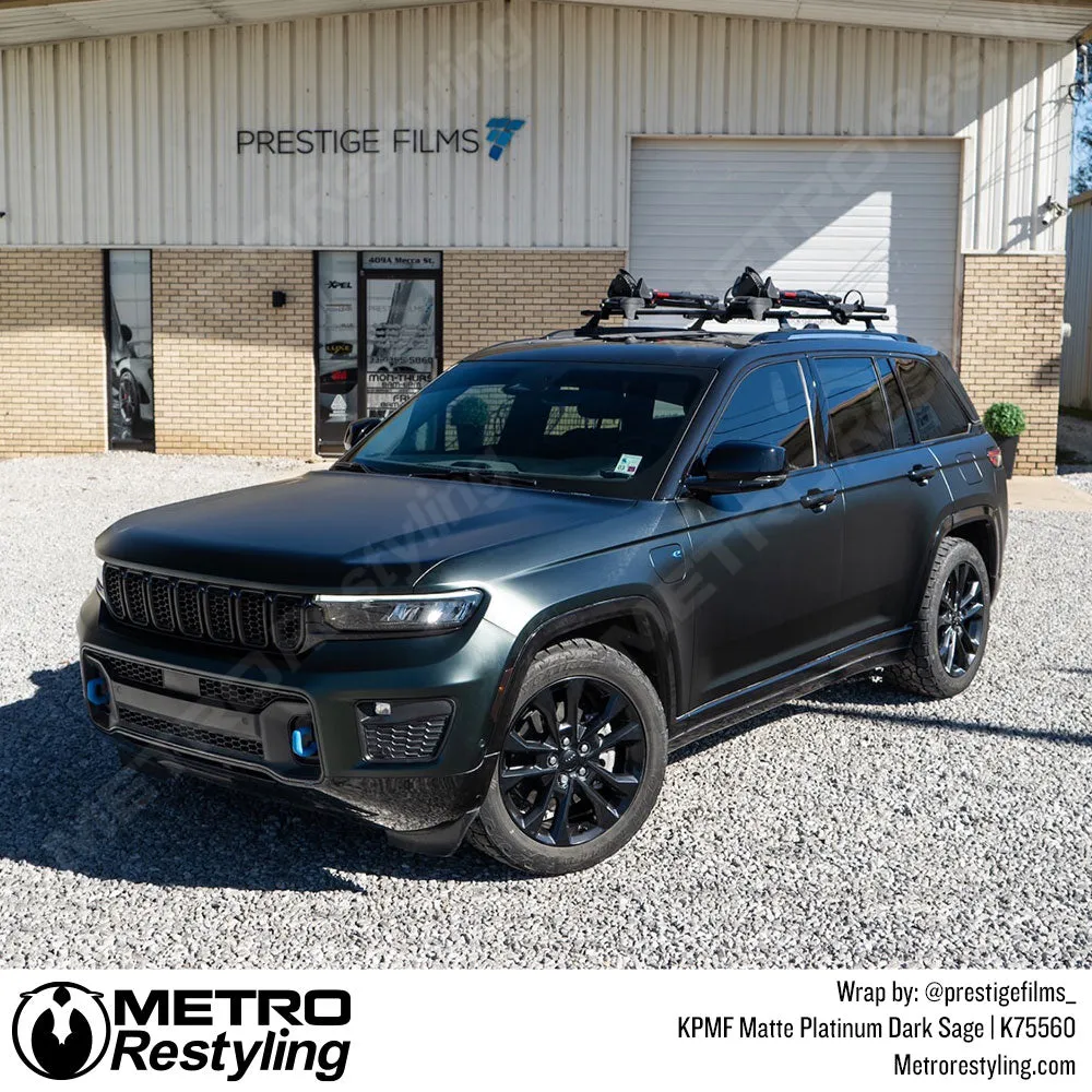 KPMF K75500 Matte Platinum Dark Sage Vinyl Wrap | K75560