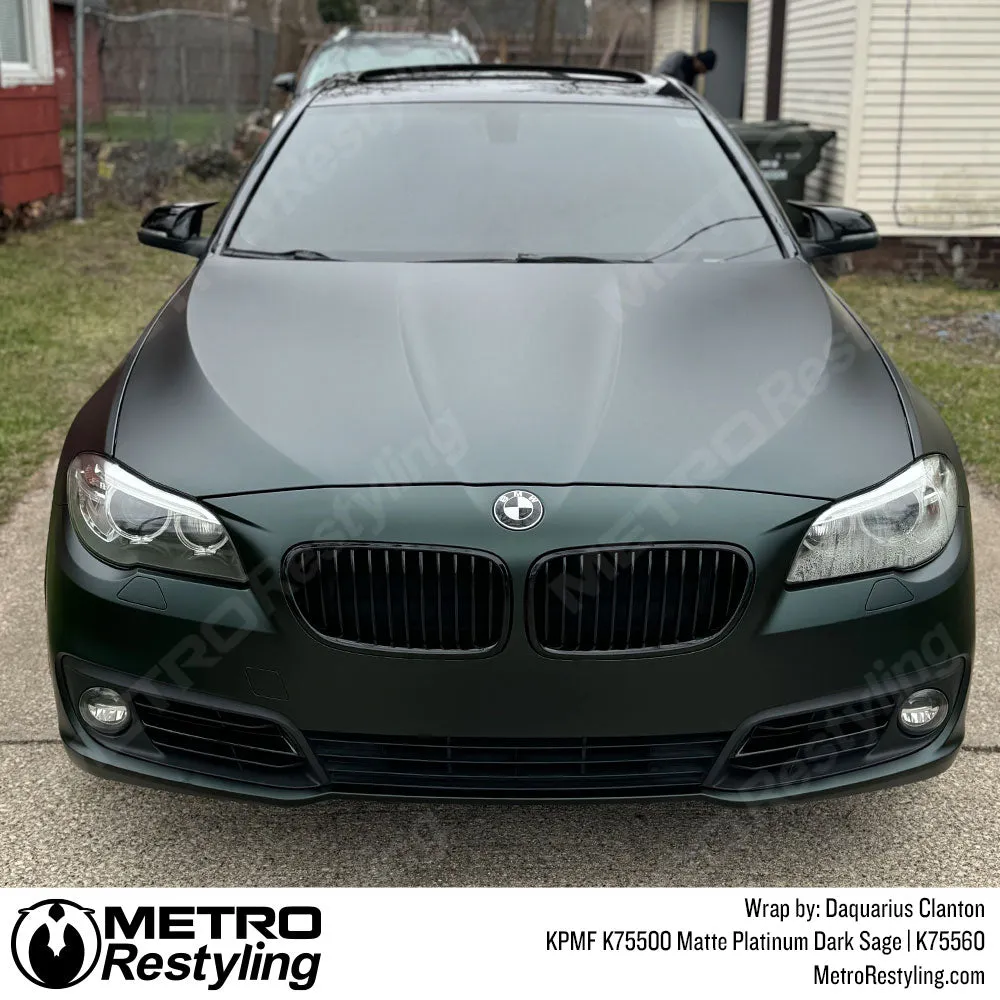 KPMF K75500 Matte Platinum Dark Sage Vinyl Wrap | K75560