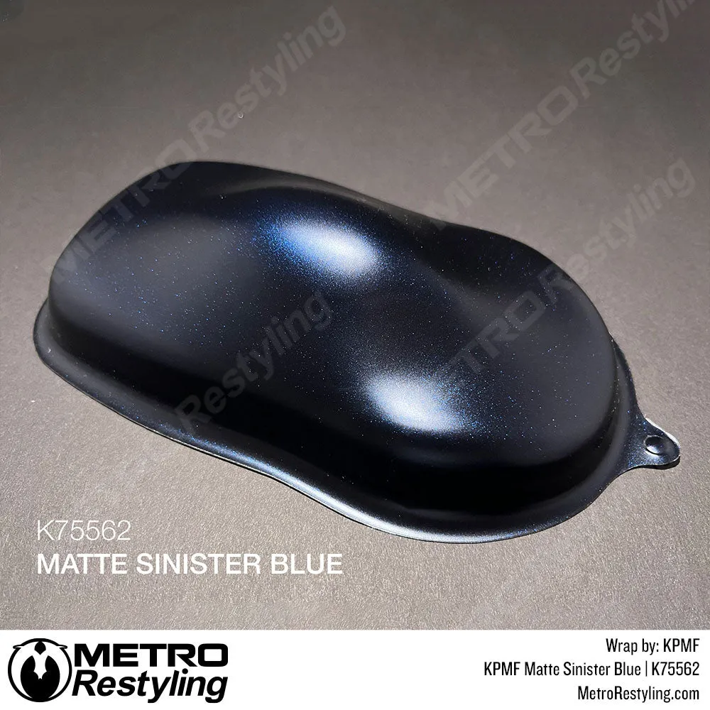 KPMF K75500 Matte Sinister Blue Vinyl Wrap | K75562
