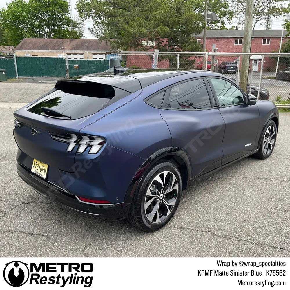 KPMF K75500 Matte Sinister Blue Vinyl Wrap | K75562