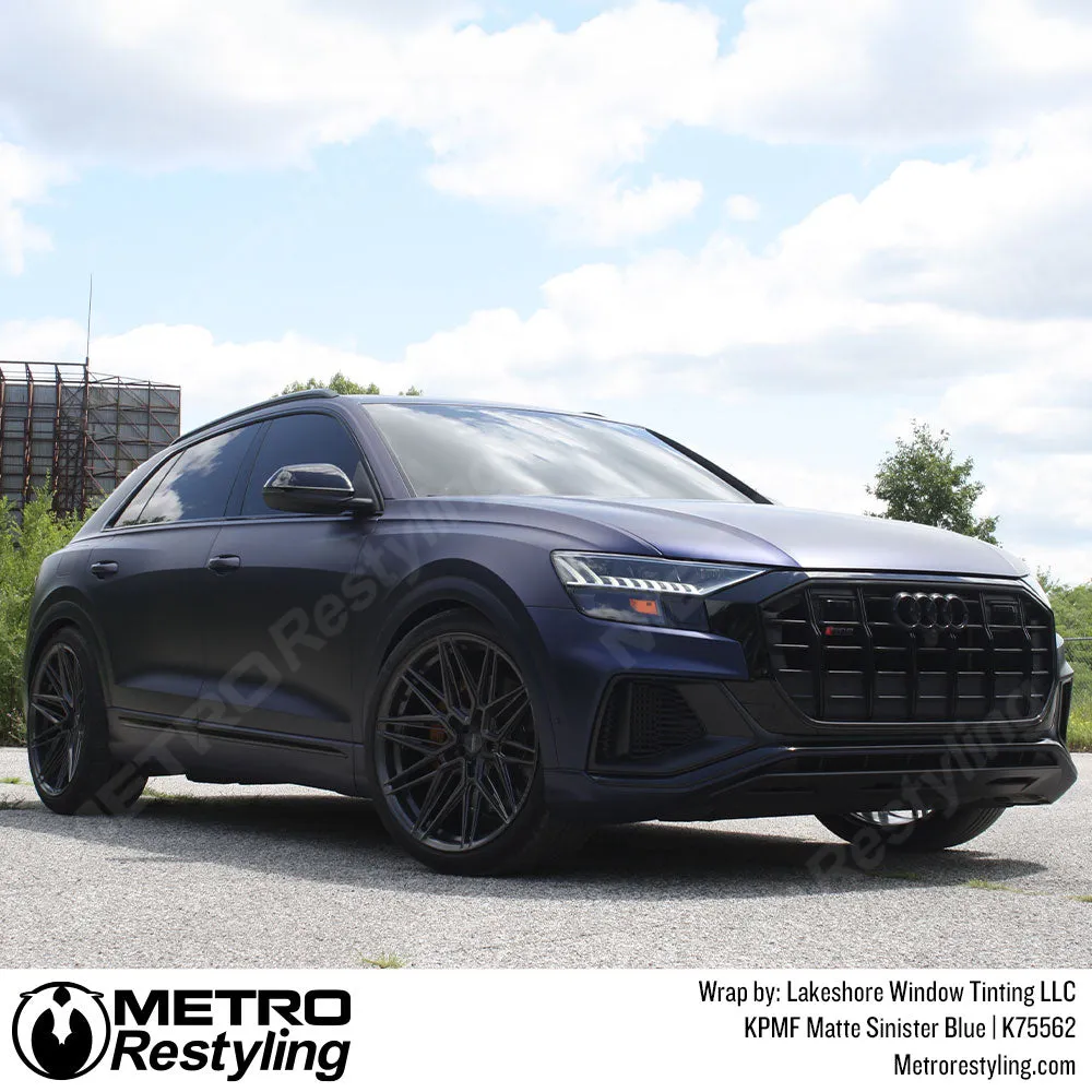 KPMF K75500 Matte Sinister Blue Vinyl Wrap | K75562