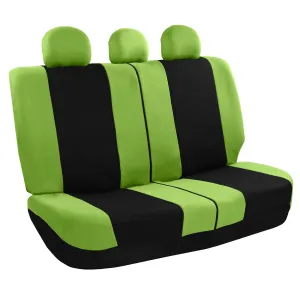 Light & Breezy Flat Cloth Seat Covers - Rear Green