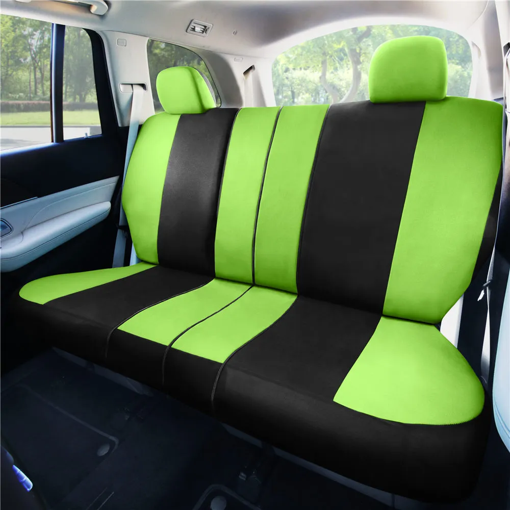 Light & Breezy Flat Cloth Seat Covers - Rear Green