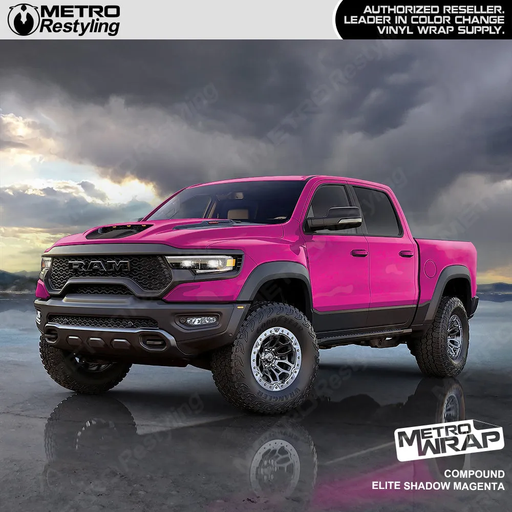 Metro Wrap Compound Elite Shadow Magenta Camouflage Vinyl Film