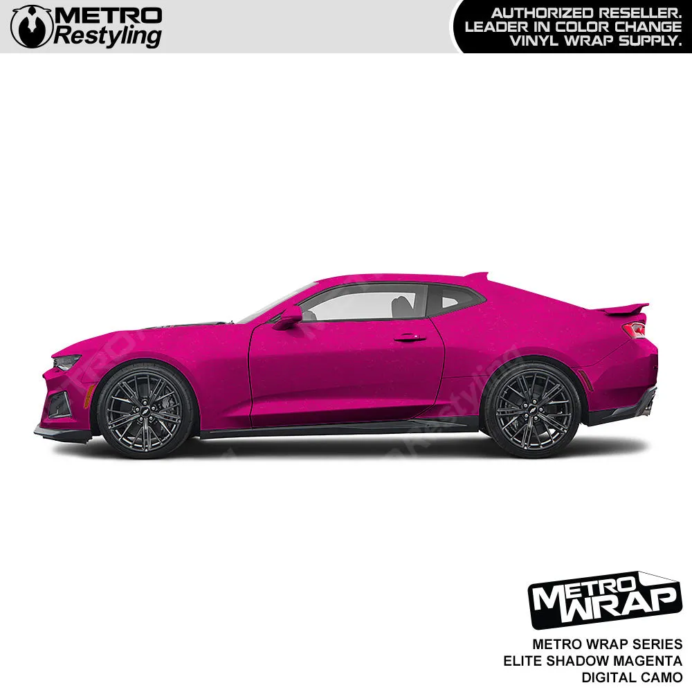 Metro Wrap Digital Elite Shadow Magenta Camouflage Vinyl Film