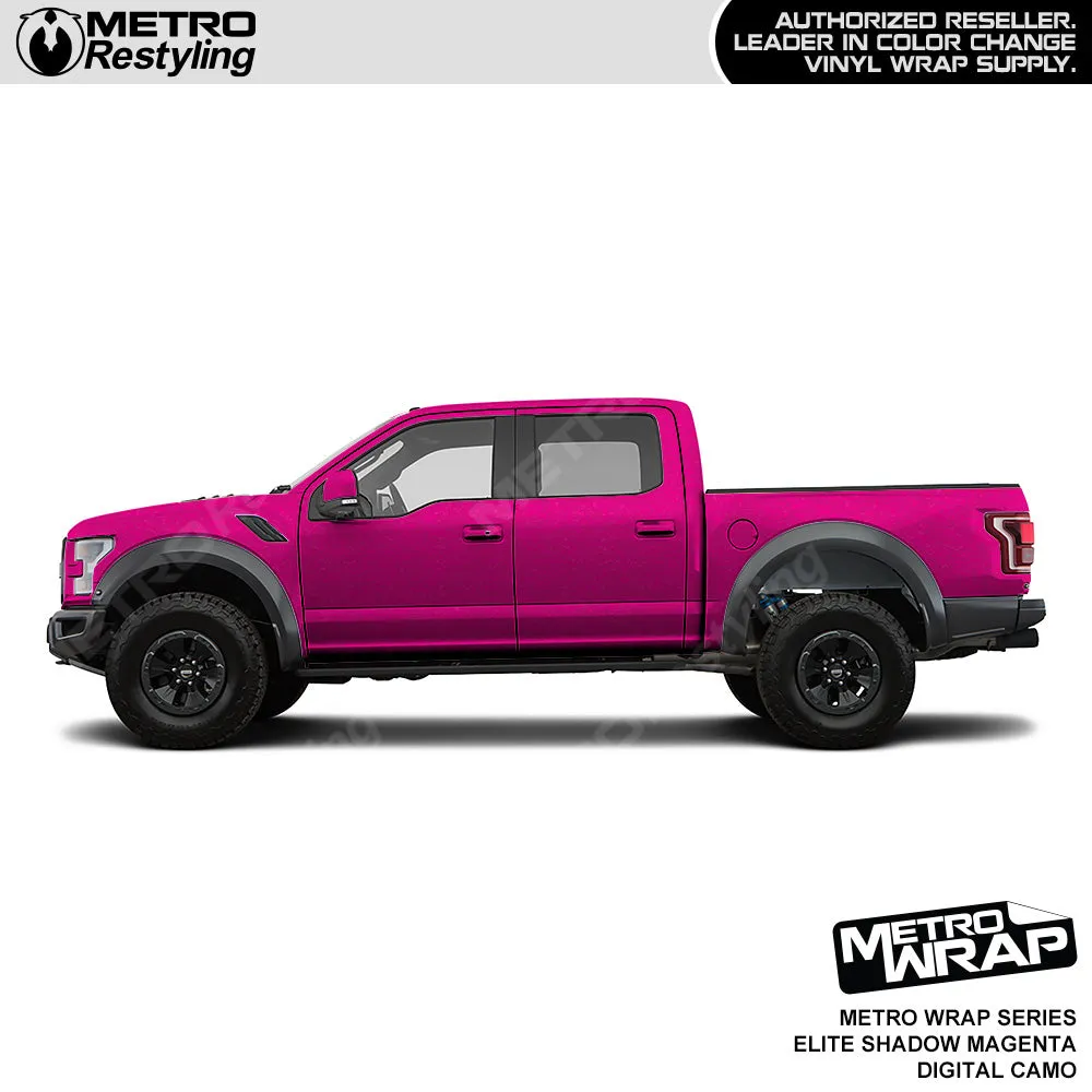 Metro Wrap Digital Elite Shadow Magenta Camouflage Vinyl Film