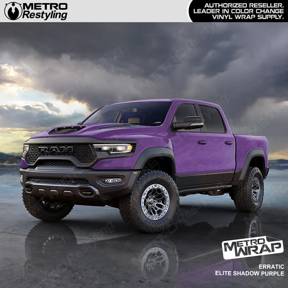 Metro Wrap Erratic Elite Shadow Purple Camouflage Vinyl Film