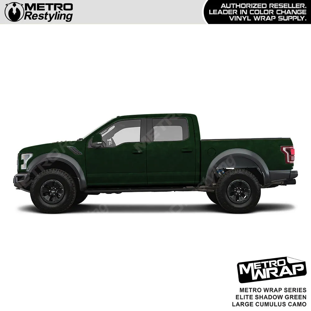 Metro Wrap Large Cumulus Elite Shadow Green Camouflage Vinyl Film