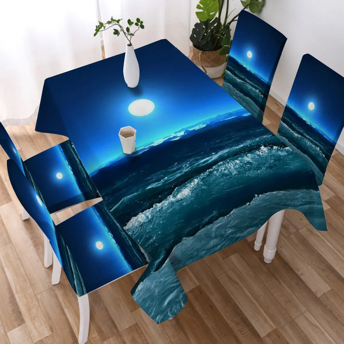 Moonlight Magic Chair Cover