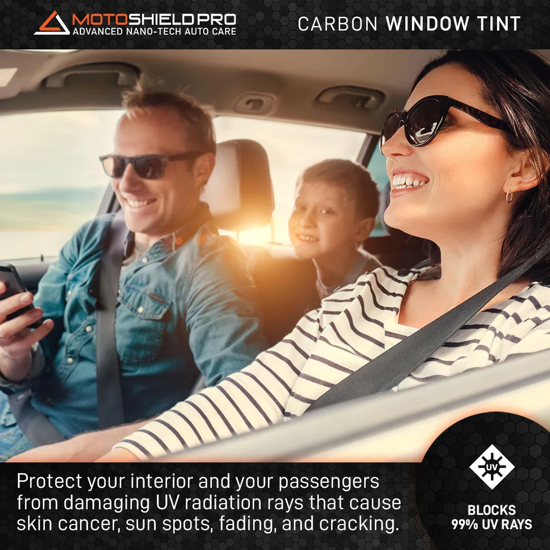 MotoShield Pro Mini Van | Carbon Window Tint | Front 2 Windows