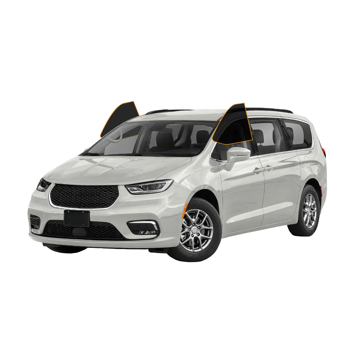 MotoShield Pro Mini Van | Carbon Window Tint | Front 2 Windows