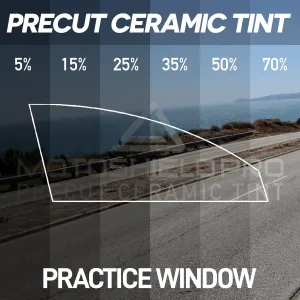 MotoShield Pro PRACTICE WINDOW - 70% TINT SHADE