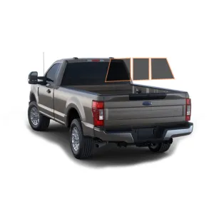 MotoShield Pro Premium Professional 2mil Ceramic Window Tint Film for 2015-2021 Ford F150 Standard Cab— (3pc Rear Windshield 15%)   Lifetime Warranty