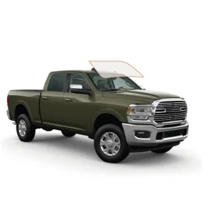 MotoShield Pro Premium Professional 2mil Precut Ceramic Window Tint Film for 2009-2021 Dodge Ram 2500 Crew Cab — (Front Windshield 75%)   Lifetime Warranty
