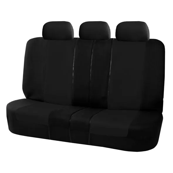 Multifunctional Flat Cloth Car 3 Row 8 Seater - Black Seat Covers