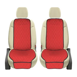 NeoSupreme Seat Protectors - Front Set - 2pc Solid Red