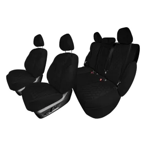 Nissan Rogue - 2021-2024 - Full Set Seat Covers - Black Ultraflex Neoprene