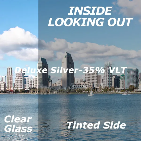 On Sale - Deluxe Silver Window Tinting Film 35% VLT