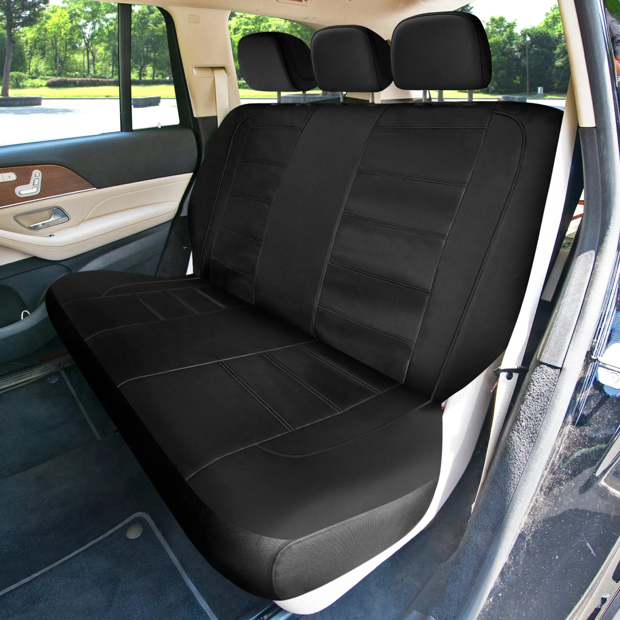 Premier Leatherette Seat Covers - Full Set - Black