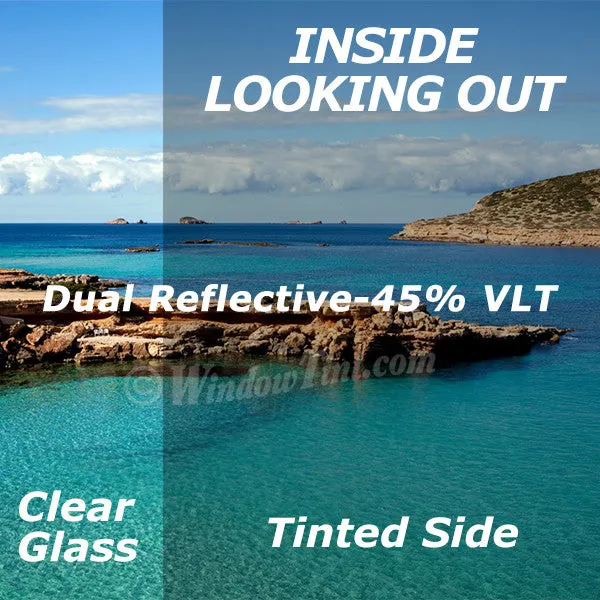 Premium Dual Reflective Window Film 45% VLT