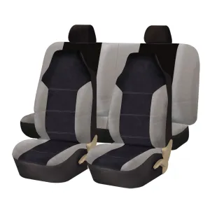 Royal Mix Car Seat Covers - Full Gray