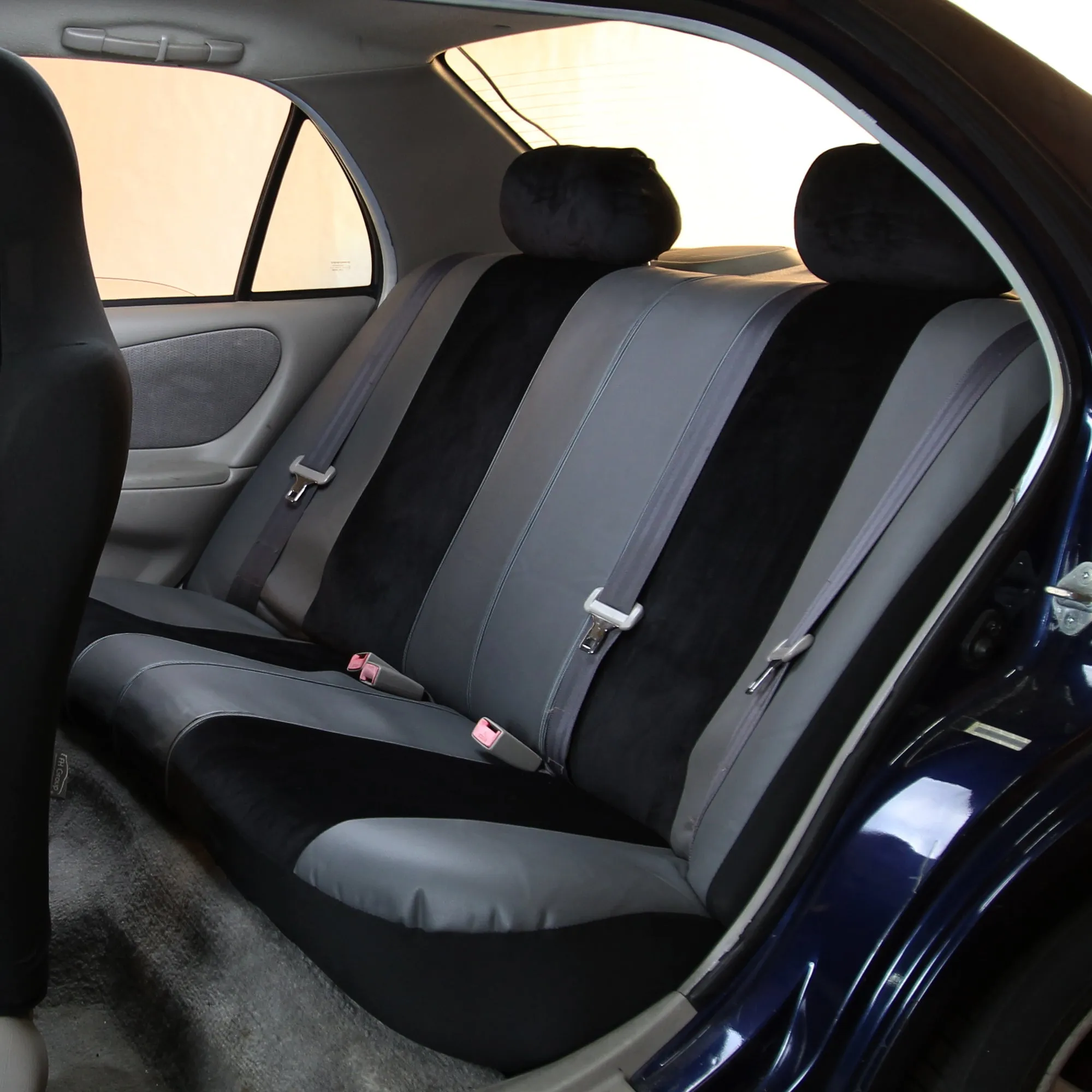 Royal Mix Car Seat Covers - Full Gray