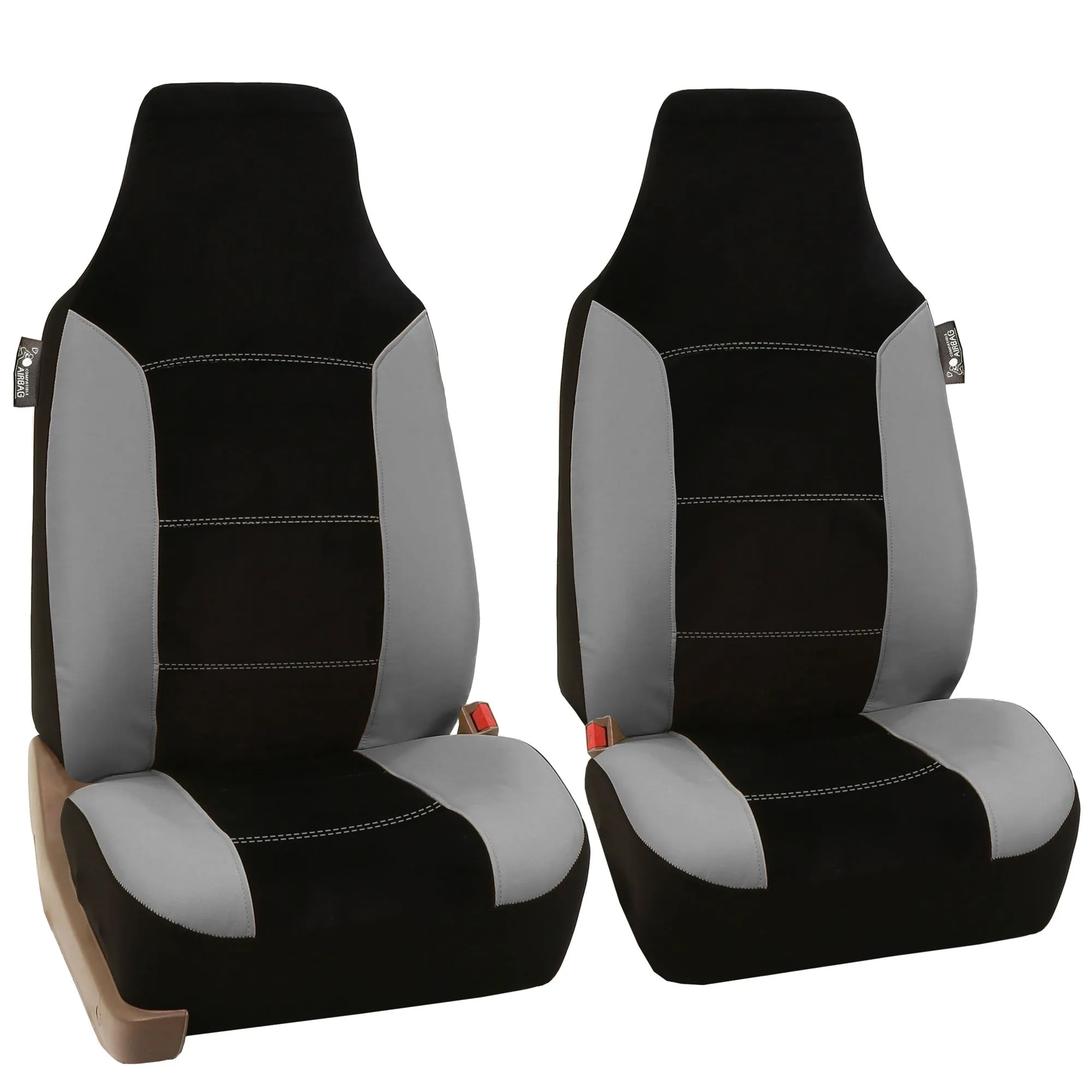 Royal Mix Car Seat Covers - Full Gray