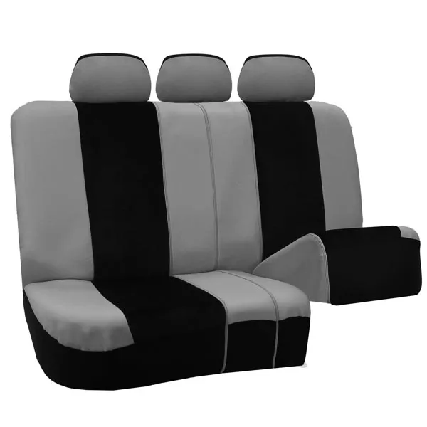 Royal Mix Seat Covers - Rear Gray