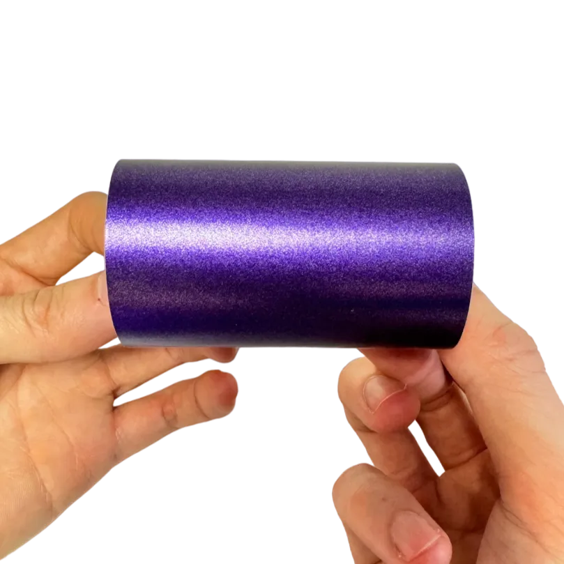 Satin Chrome Purple Vinyl Wrap