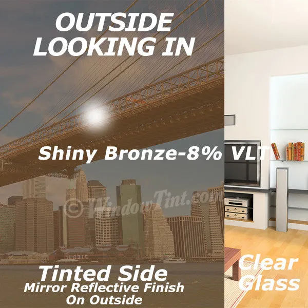 Shiny Bronze Window Film