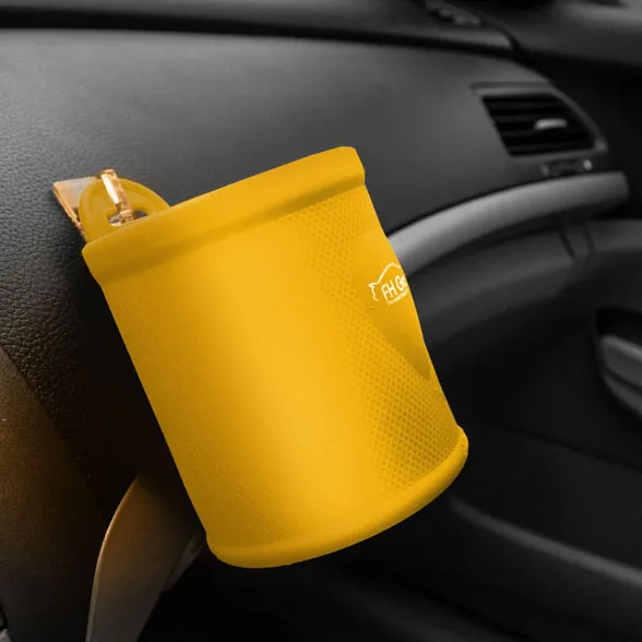 Silicone Cup Holder Yellow