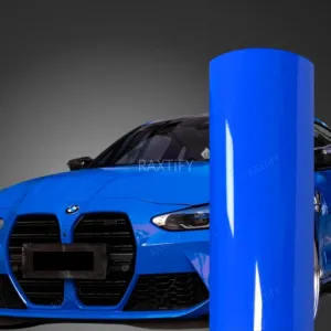 Super Gloss Shark Blue Vinyl Wrap