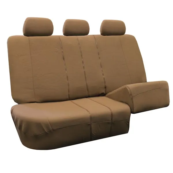 Supreme Cloth Seat Covers - Rear Taupe
