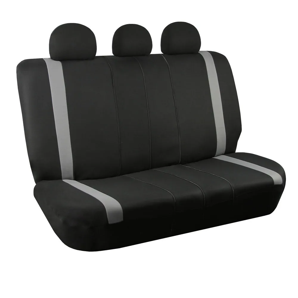Supreme Modernistic Car Seat Covers - Full Set Yellow