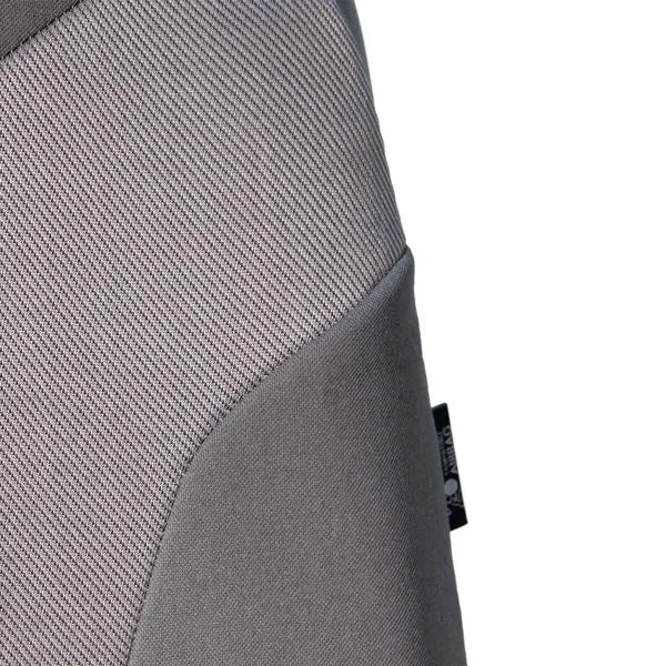 Supreme Twill Seat Covers - Front Set Gray