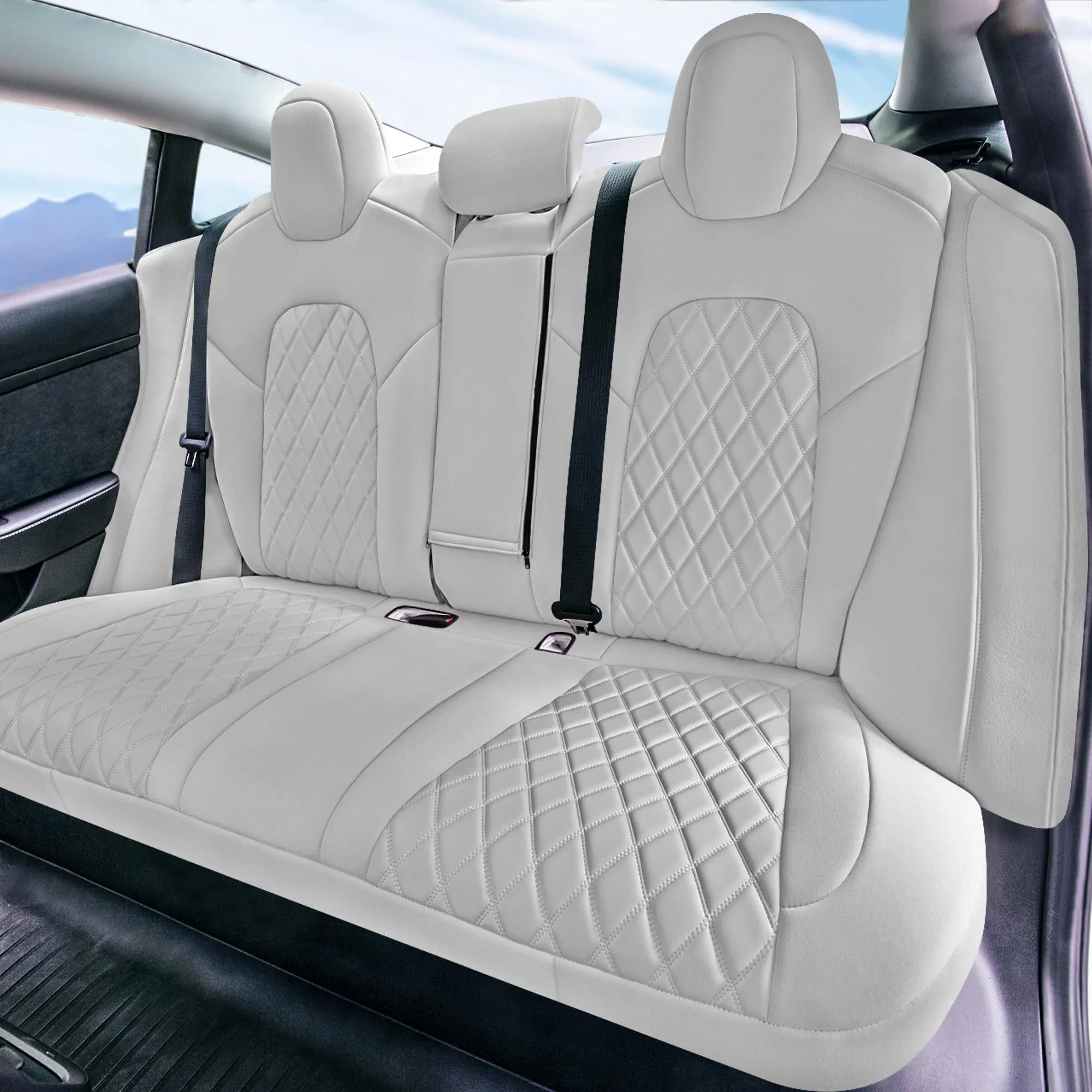 Tesla Model 3 2017 - 2023  - Full Set - Gray Ultraflex Neoprene