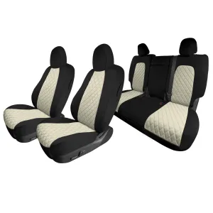 Tesla Model Y 2020 - 2024 - Full Set Seat Covers - Beige Ultraflex Neoprene