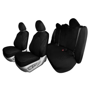 Toyota Camry 2018 - 2024  - Full Set Seat Covers - Black Ultraflex Neoprene