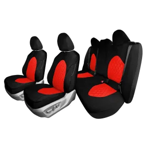 Toyota Camry 2018 - 2024  - Full Set Seat Covers - Red Ultraflex Neoprene