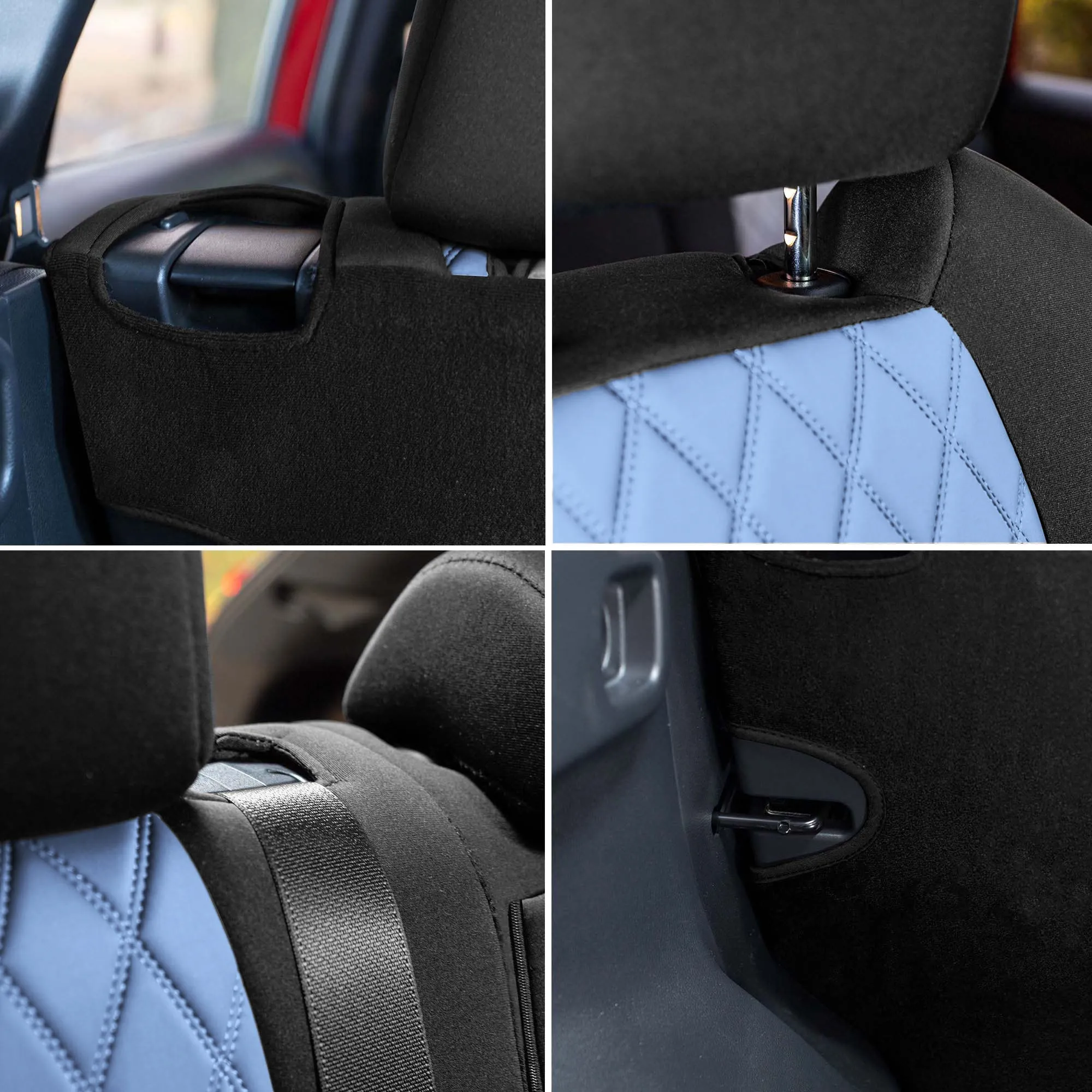 Toyota Rav4 Hybrid | Hybrid Prime 2021-2025  - Full Set Seat Covers - Blue Ultraflex Neoprene