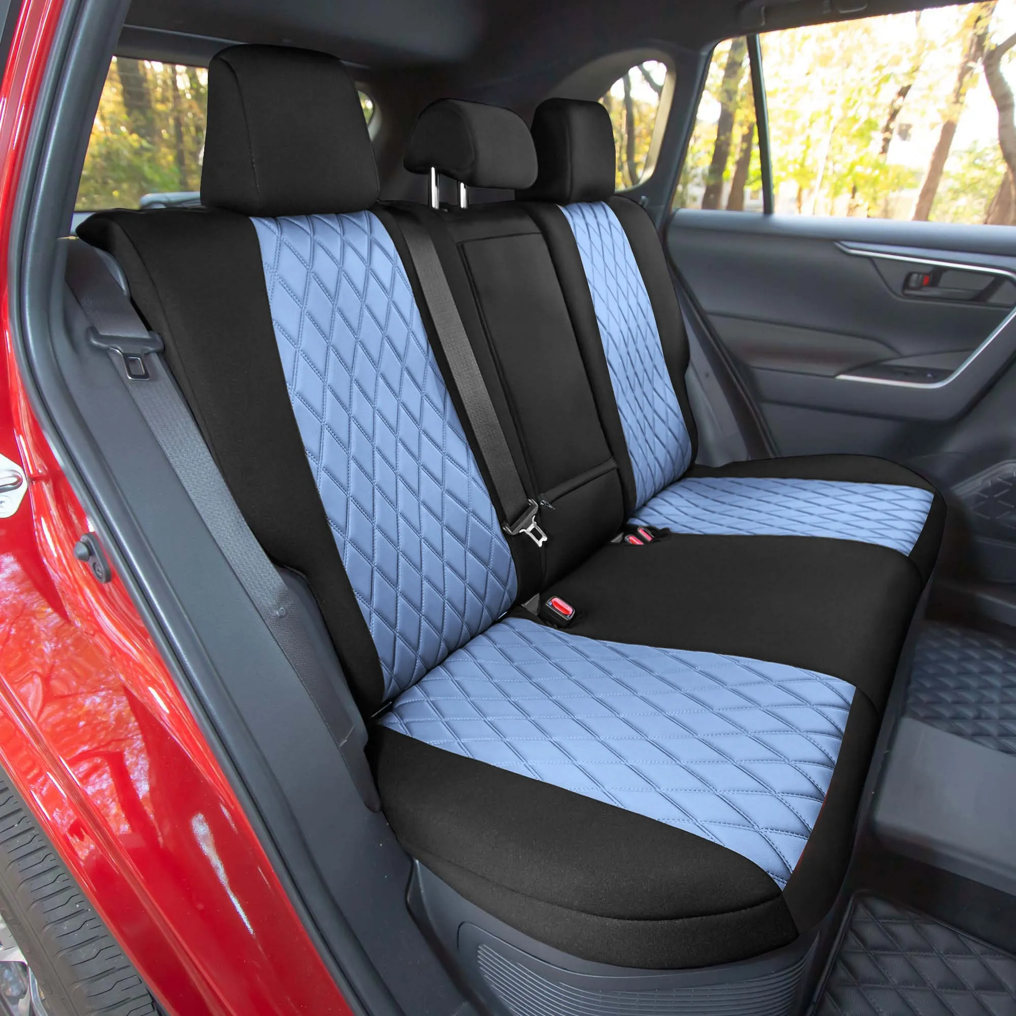 Toyota Rav4 Hybrid | Hybrid Prime 2021-2025  - Full Set Seat Covers - Blue Ultraflex Neoprene