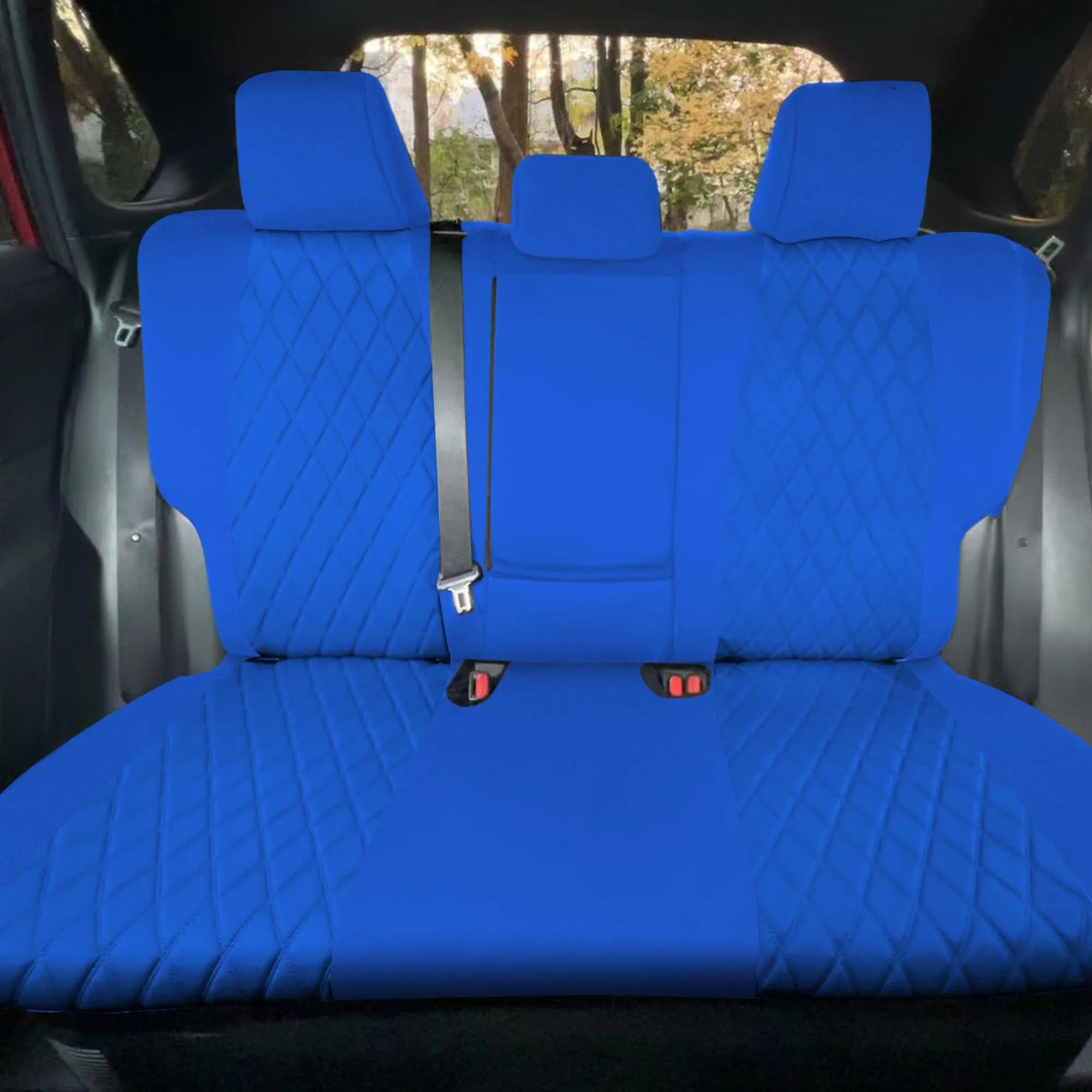 Toyota Rav4 Hybrid | Hybrid Prime 2021-2025  - Full Set Seat Covers - Solid Blue Ultraflex Neoprene