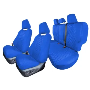 Toyota Rav4 Hybrid | Hybrid Prime 2021-2025  - Full Set Seat Covers - Solid Blue Ultraflex Neoprene
