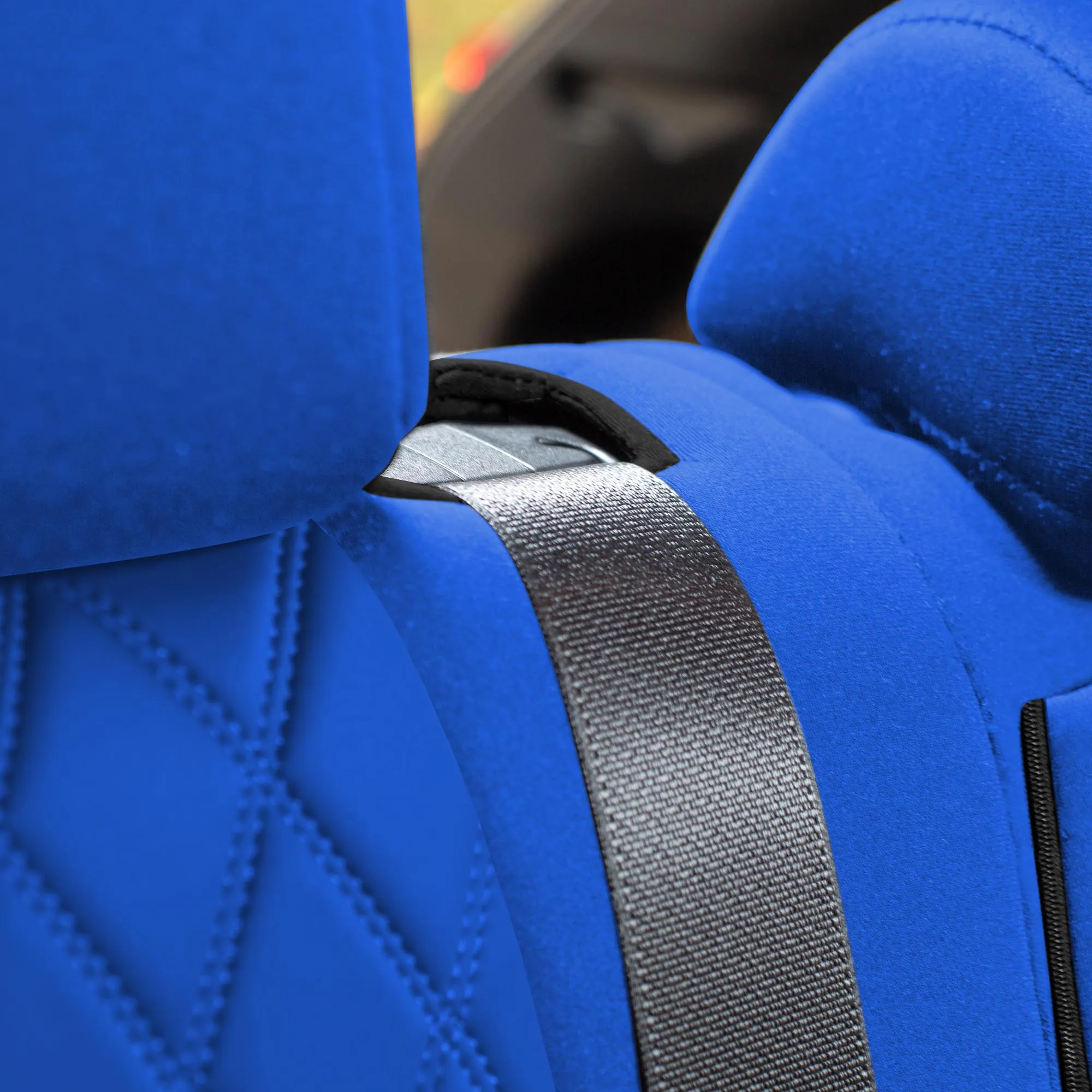 Toyota Rav4 Hybrid | Hybrid Prime 2021-2025  - Full Set Seat Covers - Solid Blue Ultraflex Neoprene